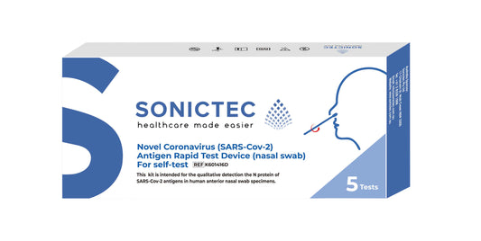 Sonictec Covid Rapid Antigen Self-Test 5PK